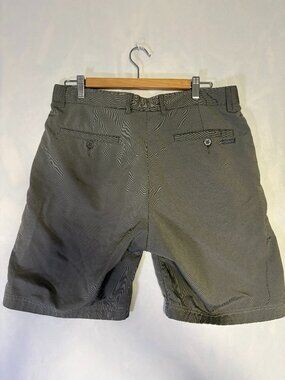 Sunice Men’s Grey Golf Shorts Performance Chino Flat Front
